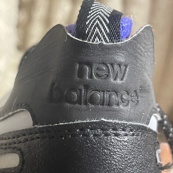 New Balance Men's Black, White, and Purple Sneakers - Picture 8 of 8